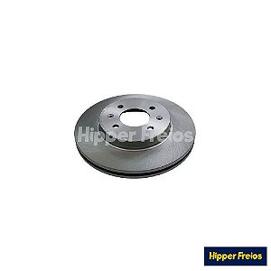 Jg Disco De Freio Dianteiro Ventilado 4 Furos - Hipper Freio S - Hf700