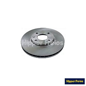 Jg Disco De Freio Dianteiro Ventilado 4 Furos - Hipper Freio S - Hf25b