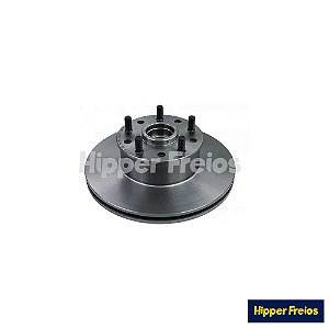 Jg Disco De Freio Dianteiro Ventilado 5 Furos - Hipper Freio S - Hf27b