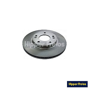 Jg Disco De Freio Dianteiro Ventilado 5 Furos - Hipper Freio S - Hf358c