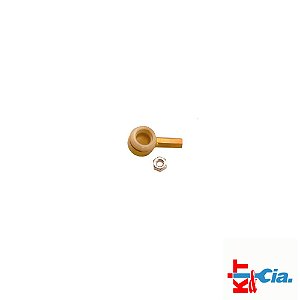 Kit Ponteira Cabo Comando Câmbio (furo 13mm) - Kitecia - 10031