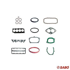 Jogo De Juntas Do Motor Completo - Sem Retentor - Sabó - 80684