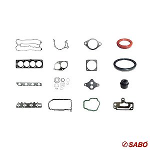Jogo De Juntas Do Motor Completo - Com Retentor - Sabó - 80284