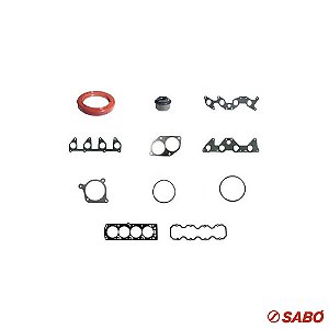 Jogo De Juntas Do Motor Superior - Com Retentor - Sabó - 79502