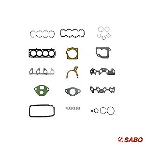 Jogo De Juntas Do Motor Completo - Sem Retentor - Sabó - 80262