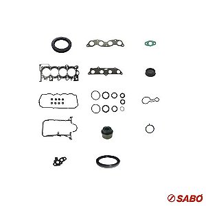 Jogo De Juntas Do Motor Completo - Com Retentor - Sabó - 80421flexr