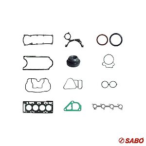 Jogo De Juntas Do Motor Completo - Sem Retentor - Sabó - 80377