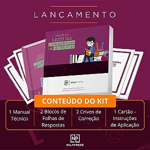 Teste de Leitura: Compreensão de Sentenças - TELCS - Kit Completo