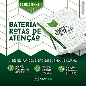 Bateria Rotas De Atenção - Kit Completo