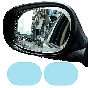 Película P/ Retrovisor Carro Anti Embassante Chuva Reflexo 10x15cm