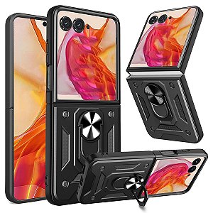 Capa Capinha Case Compatível com Motorola Moto Razr 60 Ultra - Protetora Militar Resistente Anti Impacto Queda Armadura