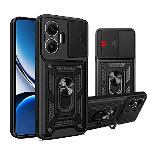 Capa Capinha Case Compatível com Poco F7 Normal - Protetora Militar Resistente Anti Impacto Queda Armadura Defender