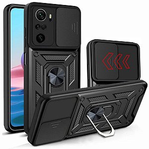 Capa Capinha Case para Redmi Note 10 4G - Protetora Militar Resistente Anti Impacto Queda Armadura