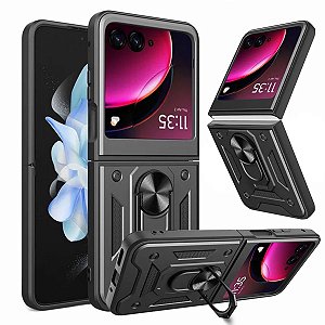 Capa Capinha Case para Motorola Moto Razr 60 - Protetora Militar Resistente Anti Impacto Queda Armadura