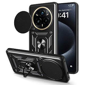 Capa Capinha Case para Realme 14 Pro - Protetora Militar Resistente Anti Impacto Queda Armadura