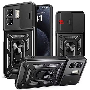 Capa Capinha Case para Infinix Hot 50i - Protetora Militar Resistente Anti Impacto Queda Armadura