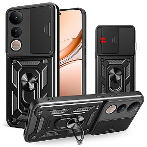 Capa Capinha Case para Jovi V50 Lite 5G - Protetora Militar Resistente Anti Impacto Queda Armadura