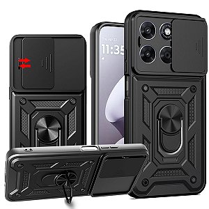 Capa Capinha Case P/ Motorola Moto G77 - Militar Protetora Anti Impacto Queda Armadura Resistente