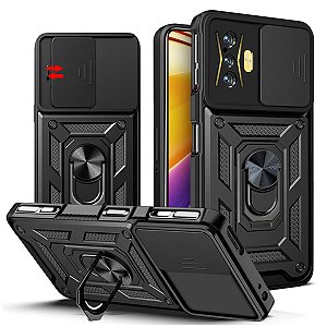Capa Capinha Case P/ Poco F4 GT - Militar Protetora Anti Impacto Queda Armadura Resistente