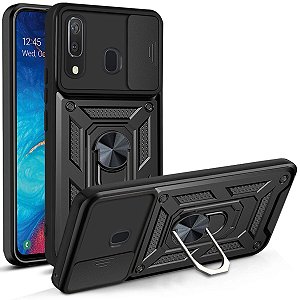 Capa Capinha Case P/ Samsung Galaxy A20 - Militar Protetora Anti Impacto Queda Armadura Resistente