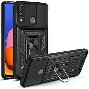 Capa Capinha Case P/ Samsung Galaxy A20S - Militar Protetora Anti Impacto Queda Armadura Resistente