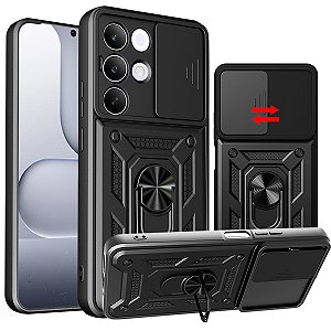 Capa Militar P/ Realme C85 - Capinha Case Protetora Anti Impacto Queda Armadura Resistente