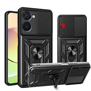 Capa Militar P/ Realme 10 4G - Capinha Case Protetora Anti Impacto Queda Armadura Resistente