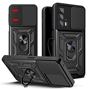 Capa Militar P/ Motorola Moto Edge 20 Pro - Capinha Case Protetora Anti Impacto Queda Armadura Resistente