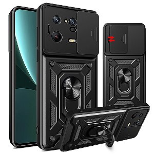 Capa Militar P/ Xiaomi Mi 13 Pro - Capinha Case Protetora Anti Impacto Queda Armadura Resistente