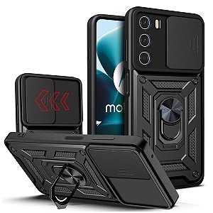 Capa Militar P/ Motorola Moto Edge 30 Pro - Capinha Case Protetora Anti Impacto Queda Armadura Resistente