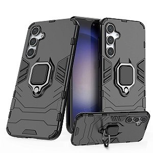 Capa Militar P/ Samsung Galaxy S23 FE - Capinha Case Protetora Anti Impacto Queda Armadura Resistente