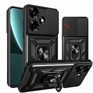 Capa Militar P/ Infinix Hot 30i - Capinha Case Protetora Anti Impacto Queda Armadura Resistente