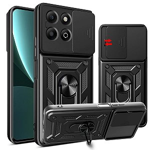 Capa Militar P/ Honor X6B - Capinha Case Protetora Anti Impacto Queda Armadura Resistente
