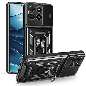 Capa Militar P/ Honor X5B Plus - Capinha Case Protetora Anti Impacto Queda Armadura Resistente