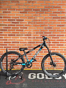 Bicicleta Aro 26 Free ride Viking X Tuff 25 Freio a Disco Grau