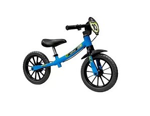 Bicicleta Infantil Sem Pedal Equilíbrio Balance Azul