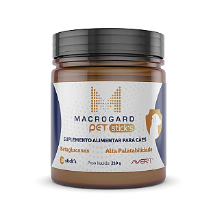 Suplemento Alimentar Cães Macrogard Sticks Avert 30 unidades