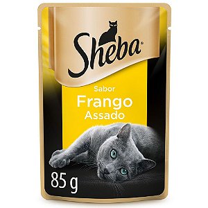 Alimento Úmido Gatos Adultos Sheba Frango Assado 85g