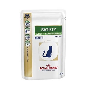 Alimento Úmido Royal Canin Gatos Satiety Gatos 85g