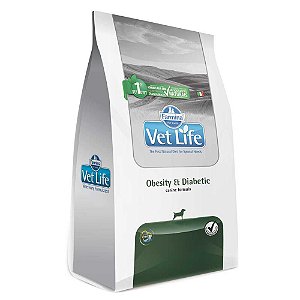 Ração Natural Vet Life Canine Obesity & Diabetic