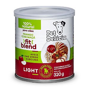Alimento Úmido Pet Delícia Cães Fit Frango com Maçã 320g