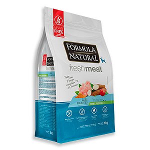 Ração Fórmula Natural Fresh Meat Filhote Mini e Pequeno Frango