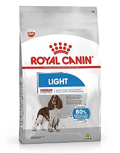 Ração Royal Canin Medium Light para Cães Adultos e Senior de Porte Médio com Tendência à Obesidade 15kg