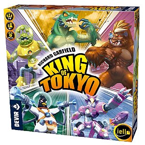King of Tokyo Ed 10 Aniversário - Jogo de Tabuleiro - Devir
