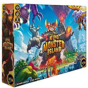 King of Monster Island - Jogo de Tabuleiro - Devir