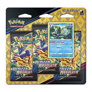 Pokemon Blister Triplo Realeza Absoluta Inteleon, Cor: Estampado - Copag