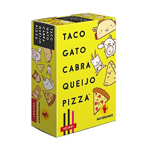 Taco Gato Cabra Queijo Pizza Card Game PaperGames