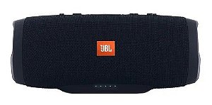 Caixa de som JBL Charge 3 portátil com bluetooth black
