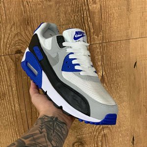 air max 90 azul e laranja