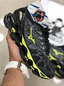 mizuno pro 7 preto e cinza
